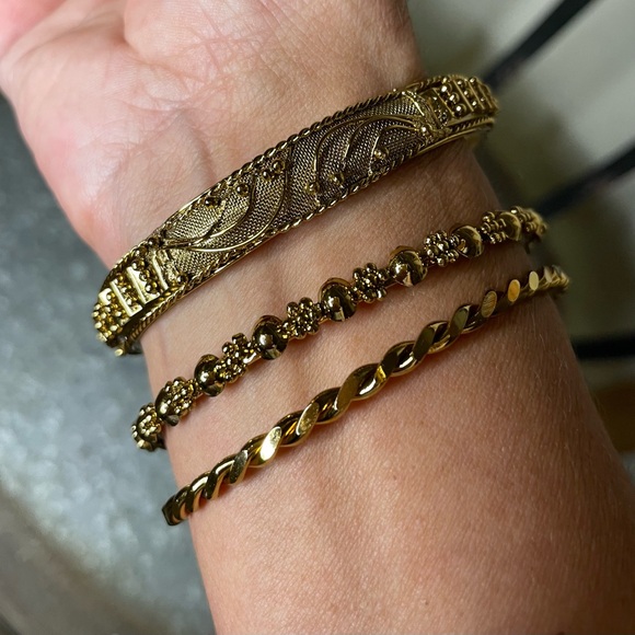 Amrita Singh Jewelry - NEW Amrita Bangle Bracelets set of three